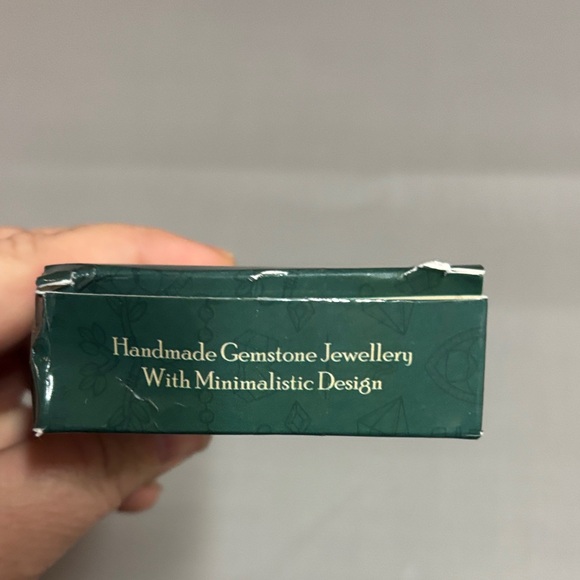 Manila’s Silver cuff Bracelet with raw citrine Stone NWT - Picture 8 of 8